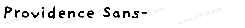 Providence Sans字体转换